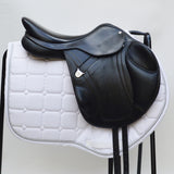 Bates Advanta Monoflap XC / Jump saddle (Adjustable), 16.5",  Black (Easy Change System) (SKU300)