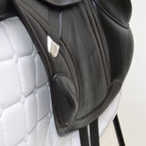 Bates Advanta Monoflap XC / Jump saddle (Adjustable), 16.5",  Black (Easy Change System) (SKU300)