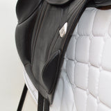 Bates Advanta Monoflap XC / Jump saddle (Adjustable), 16.5",  Black (Easy Change System) (SKU300)