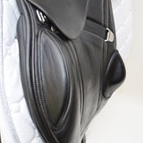 Bates Advanta Monoflap XC / Jump saddle (Adjustable), 16.5",  Black (Easy Change System) (SKU300)