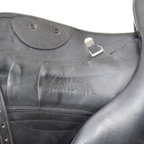 Bates Advanta Monoflap XC / Jump saddle (Adjustable), 16.5",  Black (Easy Change System) (SKU300)