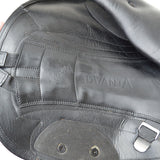 Bates Advanta Monoflap XC / Jump saddle (Adjustable), 16.5",  Black (Easy Change System) (SKU300)