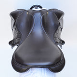 Fairfax Andrew Hoy Monoflap XC Saddle, Adjustable, 17", Brown (SKU294)