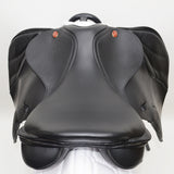 Kent & Masters S-Series Jump Saddle (MJJ) (adjustable), 17.5" Black (SKU350)