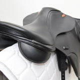 Kent & Masters S-Series Jump Saddle (MJJ) (adjustable), 17.5" Black (SKU350)