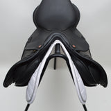 Kent & Masters S-Series Jump Saddle (MJJ) (adjustable), 17.5" Black (SKU350)