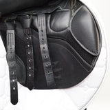 Kent & Masters S-Series Jump Saddle (MJJ) (adjustable), 17.5" Black (SKU350)