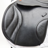 Kent & Masters S-Series Jump Saddle (MJJ) (adjustable), 17.5" Black (SKU350)