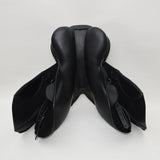 Kent & Masters S-Series Jump Saddle (MJJ) (adjustable), 17.5" Black (SKU350)