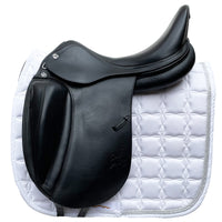 Prestige X-Helen K Dressage Saddle , 17" 32cm (Medium), Black (SKU208) - BUY IT NOW