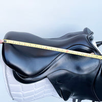 Kent & Masters S-Series Monoflap XC Jump Saddle (adjustable), 17" Black (SKU365)