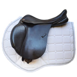 Kent and Masters Pony Club Long Leg saddle, Adjustable Gullet, 16", Brown (SKU497) - BUY IT NOW