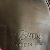 Bates Pony Dressage Saddle - Size 16", Black (SKU541)