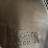 Bates Pony Dressage Saddle - Size 16", Black (SKU541)