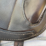 Fairfax Andrew Hoy Monoflap XC Saddle, Adjustable, 17", Brown (SKU294)