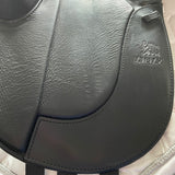 Fairfax Gareth Monoflap Dressage Saddle, 16.5", Adjustable, Black (SKU467)