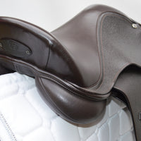 CAMEO EQUINE GP Saddle, Adjustable, Brown, 15.5" NEW (SKU413)