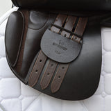 CAMEO EQUINE GP Saddle, Adjustable, Brown, 15.5" NEW (SKU413)