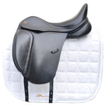 Kent & Masters S-Series Dressage Moveable Block Standard Wither Saddle (MDM), 16.5", Adjustable, Black (SKU451) - BUY IT NOW