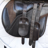 Kent & Masters  S-Series Jump Saddle (MJJ) (adjustable), 17.5" Brown (SKU235)