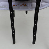 Kent & Masters S-Series Dressage Moveable Block Standard Wither Saddle (MDM), 16.5", Adjustable, Black (SKU451)