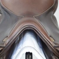 Fairfax Andrew Hoy Monoflap XC Saddle, Adjustable, 17", Brown (SKU288)