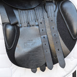 GFS Monarch Regency-X Jump Saddle, Adjustable Gullet - 17" Black (SKU178)