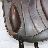 Fairfax Andrew Hoy Monoflap XC Saddle, Adjustable, 17", Brown (SKU288) - BUY IT NOW