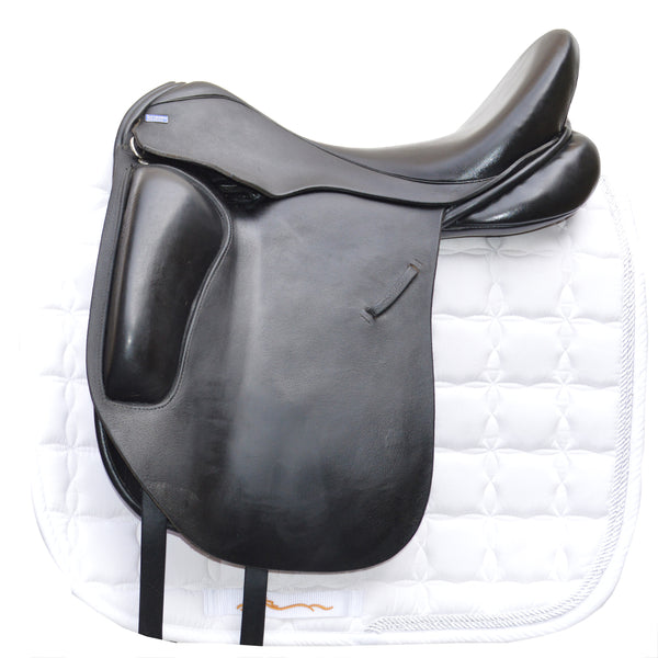 Informed Designs Dressage Saddle, 17.5", MW, Black (SKU260) - BUY IT NOW