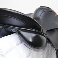 Albion Legend K2 Dressage Saddle, 16.5" MW Black (SKU402)