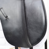 Albion Legend K2 Dressage Saddle, 16.5" MW Black (SKU402) - BUY IT NOW