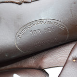 Fairfax Gareth Monoflap Dressage Saddle, 16.5", Adjustable, Brown (SKU308) - BUY IT NOW