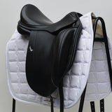 Equipe Emporio Monoflap Dressage Saddle, 16" +1.5 Black (SKU179) - BUY IT NOW