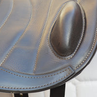 Fairfax Andrew Hoy Monoflap XC Saddle, Adjustable, 17", Brown (SKU439)