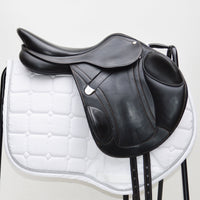 Bates Advanta Monoflap XC / Jump saddle (Adjustable), 16.5", Black (Easy Change System) (SKU415) - BUY IT NOW