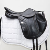 Bates Advanta Monoflap XC / Jump saddle (Adjustable), 16.5", Black (Easy Change System) (SKU415) - BUY IT NOW