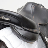 Bates Advanta Monoflap XC / Jump saddle (Adjustable), 16.5", Black (Easy Change System) (SKU415) - BUY IT NOW