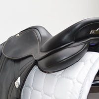 Bates Advanta Monoflap XC / Jump saddle (Adjustable), 16.5", Black (Easy Change System) (SKU415) - BUY IT NOW