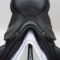 Bates Advanta Monoflap XC / Jump saddle (Adjustable), 16.5", Black (Easy Change System) (SKU415) - BUY IT NOW