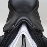 Bates Advanta Monoflap XC / Jump saddle (Adjustable), 16.5", Black (Easy Change System) (SKU415) - BUY IT NOW