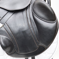 Bates Advanta Monoflap XC / Jump saddle (Adjustable), 16.5", Black (Easy Change System) (SKU415) - BUY IT NOW