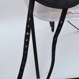 Fairfax Gareth 17.5" Adjustable Gullet Monoflap Dressage Saddle, Black (SKU264)