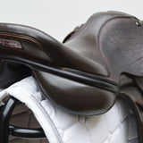 Stirlingshire Saddle Fitters (Ideal) Patriot jump saddle - 17" W, Brown (SKU461)