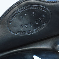 Fairfax Gareth Monoflap Dressage Saddle, 17.5", Adjustable, Black (SKU262)
