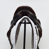 Voltaire Essentials Monoflap Jump saddle, 17.5", Brown, Adjustable (SKU335) - BUY IT NOW
