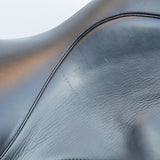 Fairfax Gareth Monoflap Dressage Saddle, 17.5", Adjustable, Black (SKU277)