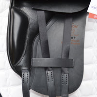 Albion K2 Dressage Saddle - 16.5" MW (Adjusta Model) Black (SKU421) NEW