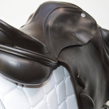 Albion K3 Sport Monoflap Jump saddle - 17.5" MW  (Adjusta Model) Brown (SKU236)