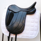 Albion Fabrento Dressage Saddle, 17.5" MW (Adjusta Model) Black (SKU529) - BUY IT NOW