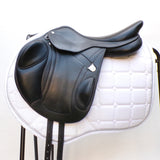 Bates Advanta Monoflap XC / Jump saddle (Adjustable), 16.5", Black (Easy Change System) (SKU568) - BUY IT NOW